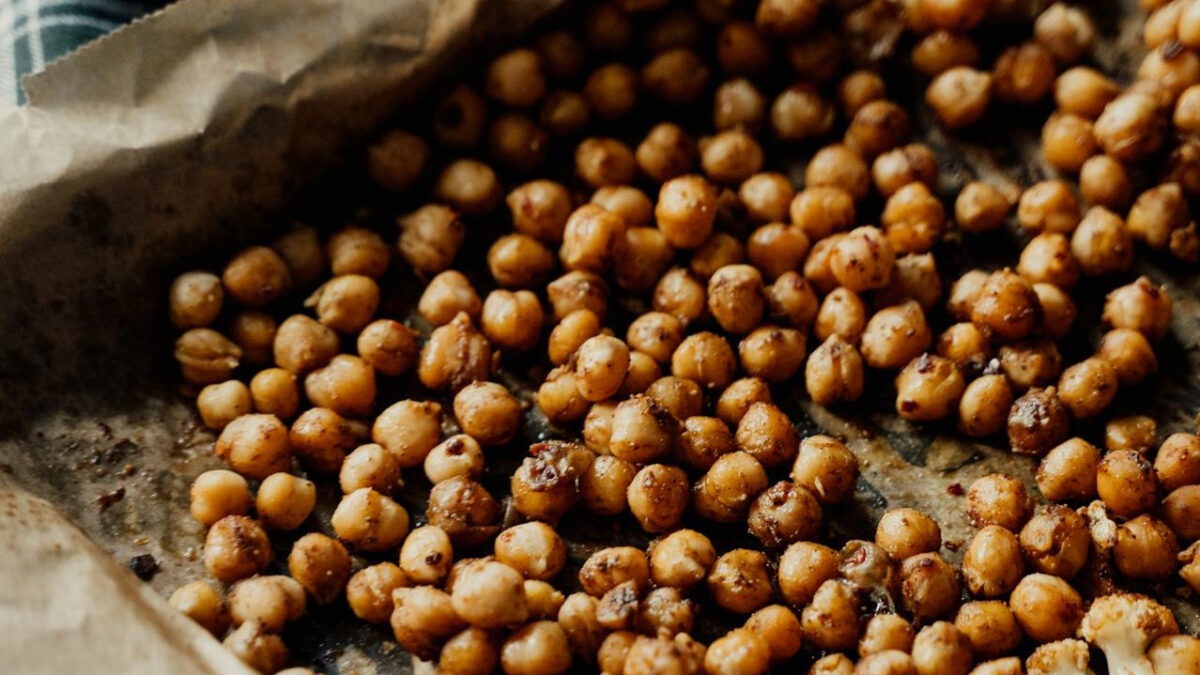 freshly roasted chickpeas as one of the most High-Protein Snacks
