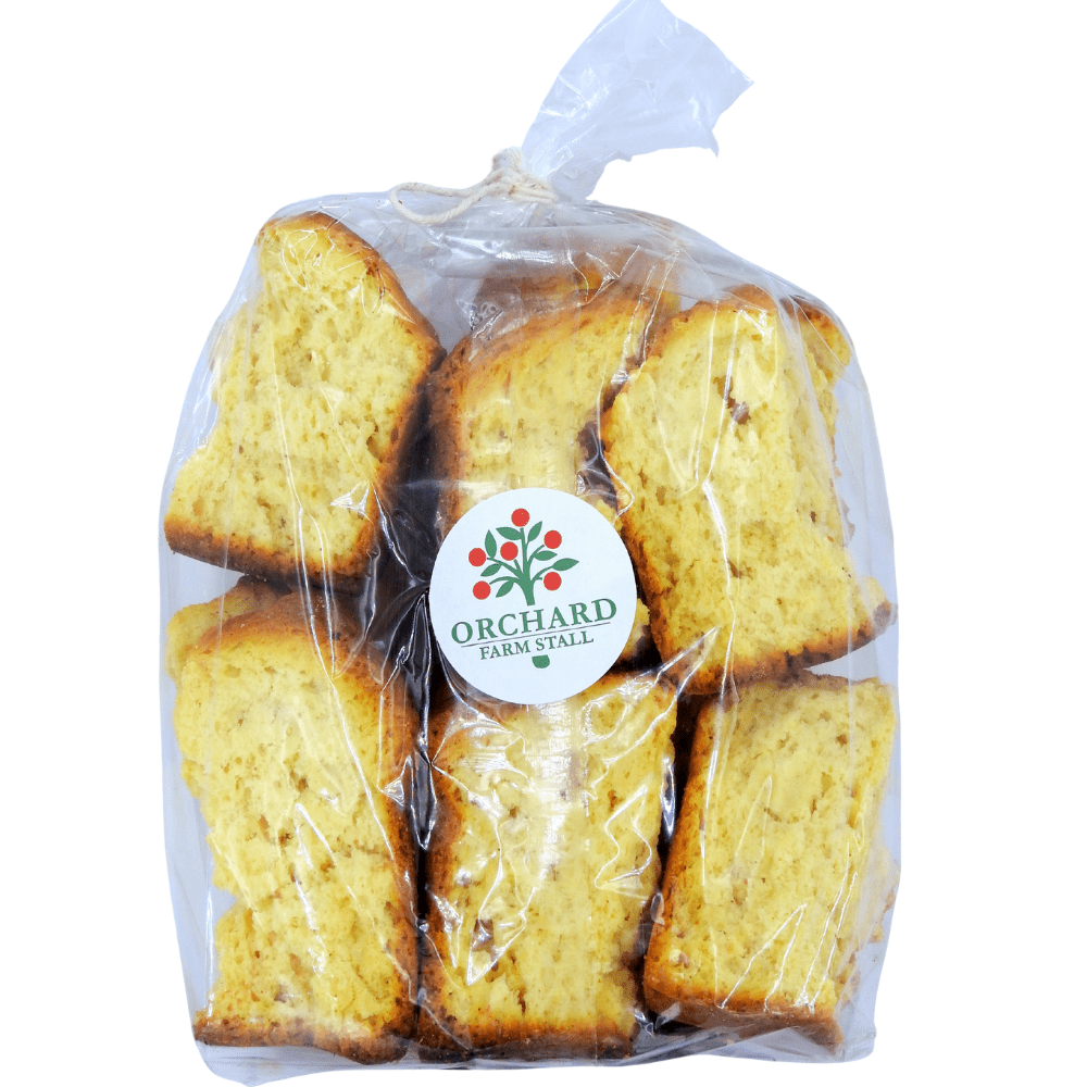 product image of golden-baked Buttermilk rusks with a crisp texture and rich buttery finish without a background