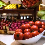 vegetables packed in a kitchen sourced through a farm-to-table approach